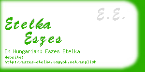 etelka eszes business card